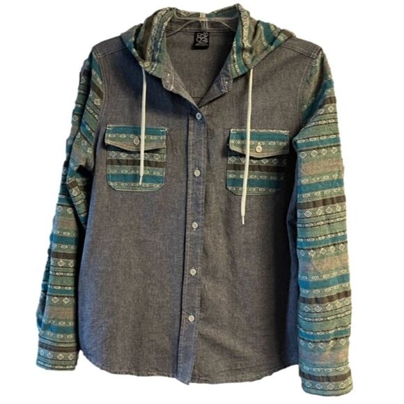 EMPYRE button up hoodie - Picture 1 of 5